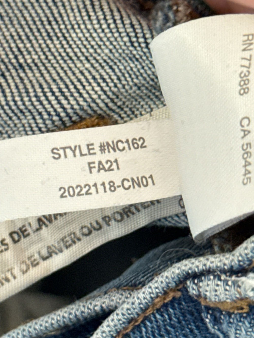 Madewell • The Perfect Vintage Jean Sz 25 Cotton Stretch Casual Capsule Wardrobe - Picture 10 of 10
